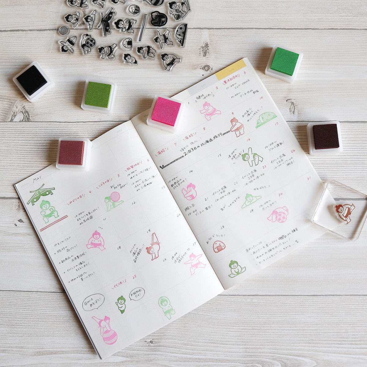 World Craft - Clear Rubber Stamps - Sumo