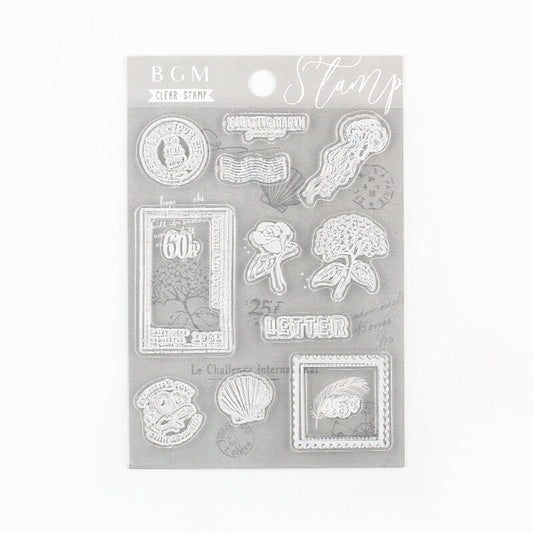 BGM - Clear Stamps - Retro & Vintage Stamps