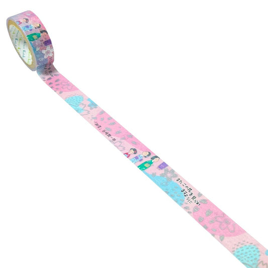 SEAL-DO Shinzi Katoh Washi Tape - Walking Through Literature Series Vol. 1 - The Makioka Sisters