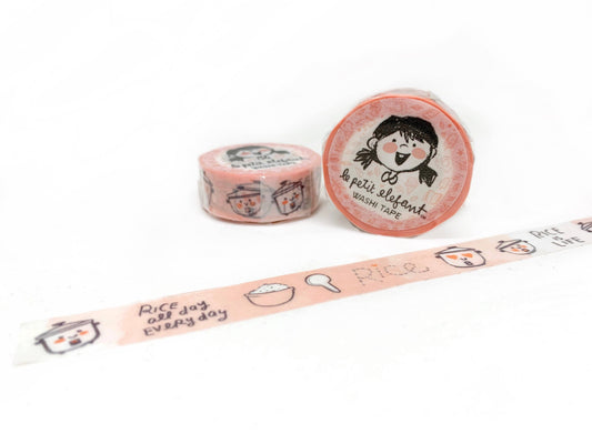 Le Petit Elefant - Washi Tape - Rice Cooker