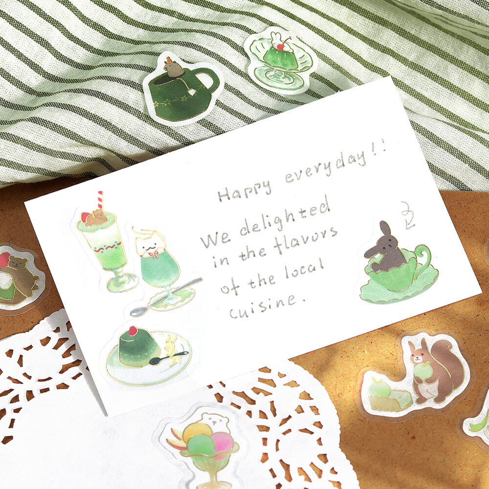 BGM Flake Stickers - Afternoon Tea - Sing a Song