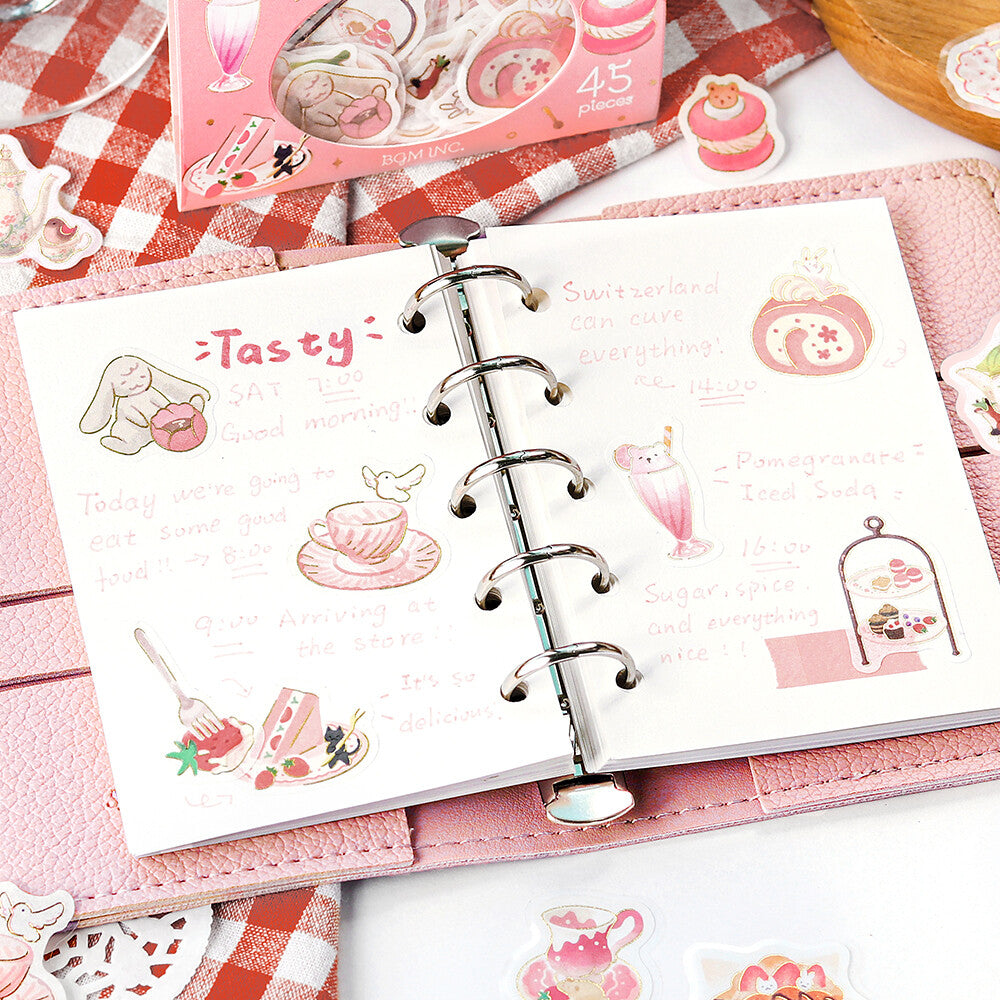 BGM Flake Stickers - Afternoon Tea - So Yummy!