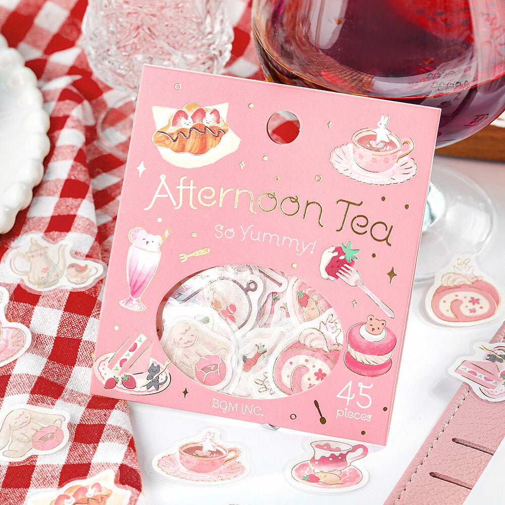 BGM Flake Stickers - Afternoon Tea - So Yummy!