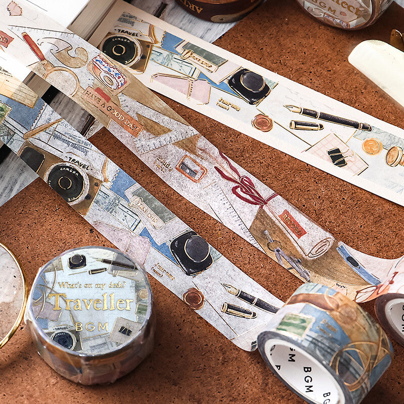 BGM Washi Tape - My Desk (Tsukue) - Architect