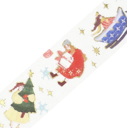 BGM Washi Tape - Christmas Limited - Flying Girl