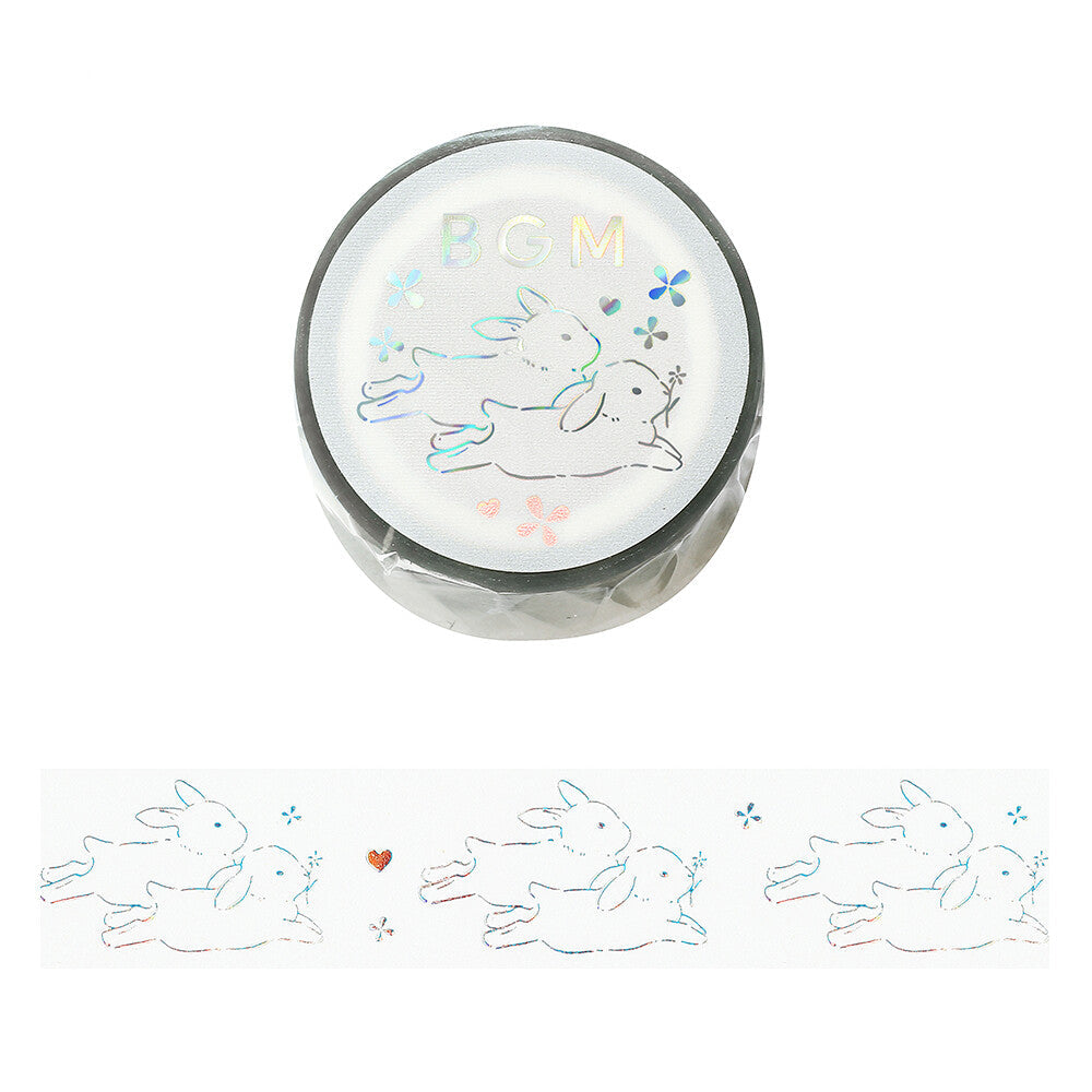 BGM Clear Tape - Bunnies