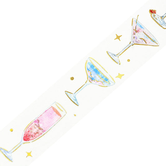 BGM Clear Tape - Cocktails