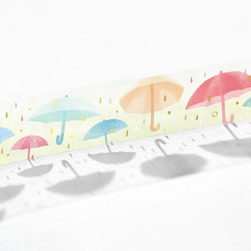 BGM Clear Tape - Summer Limited - Colorful Umbrellas