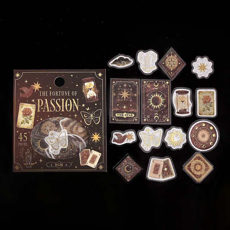 BGM Flake Stickers - Fortune Series - Passion