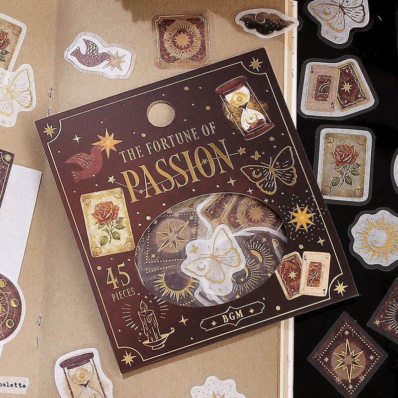 BGM Flake Stickers - Fortune Series - Passion