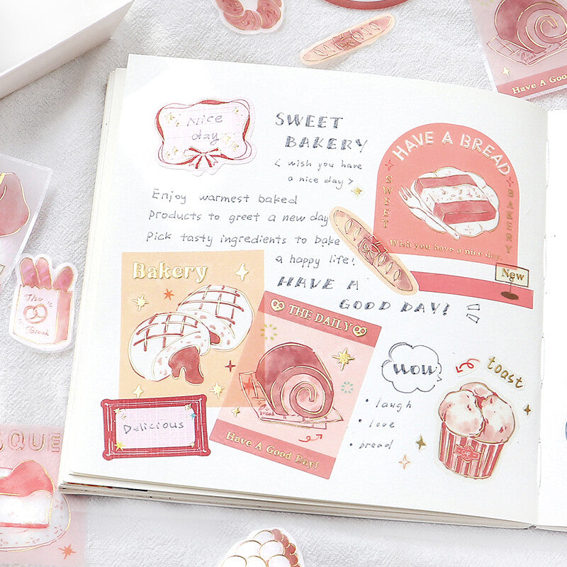 BGM - Clear Stickers - Holiday Store Tour - Bakery