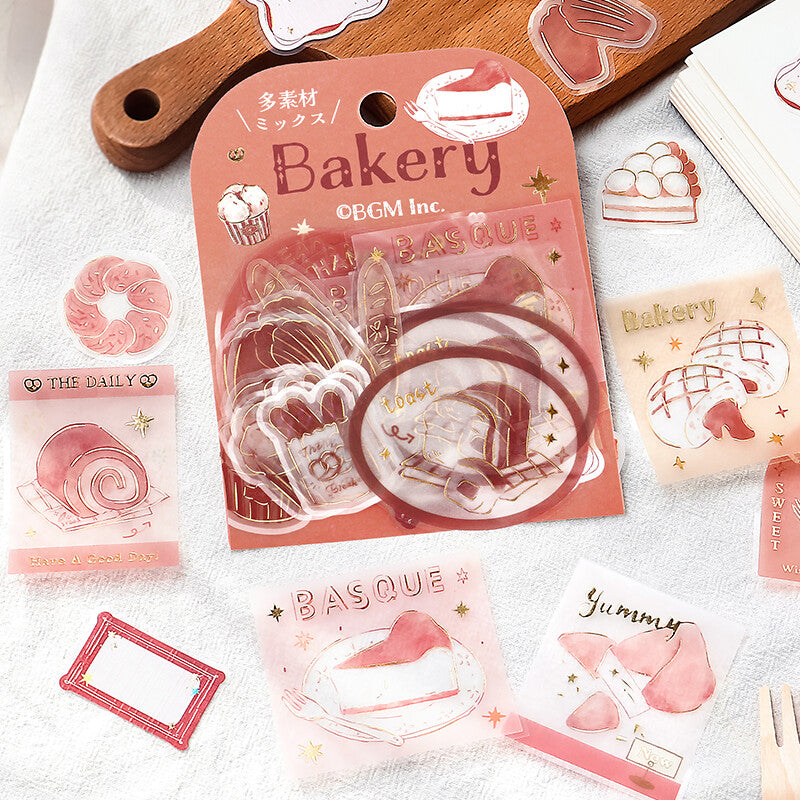 BGM - Clear Stickers - Holiday Store Tour - Bakery