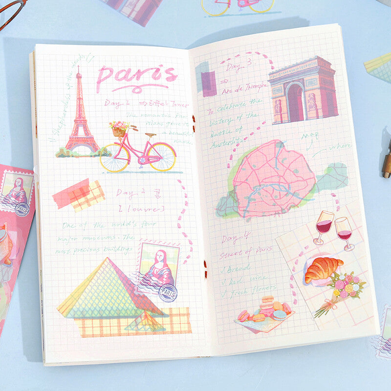 BGM - Clear Stickers - City Guide - Paris