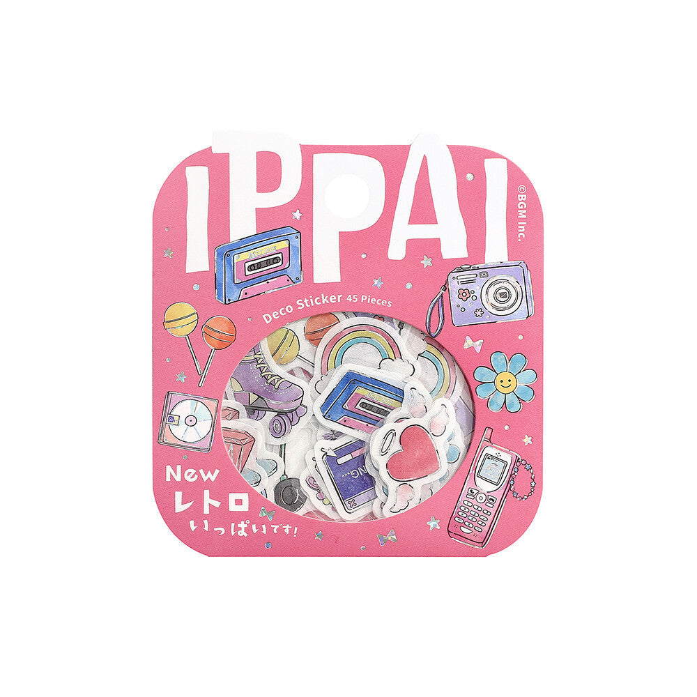 BGM Ippai Flake Stickers - Retro!