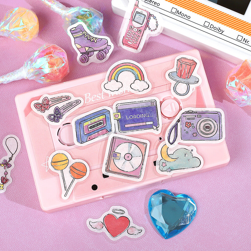 BGM Ippai Flake Stickers - Retro!
