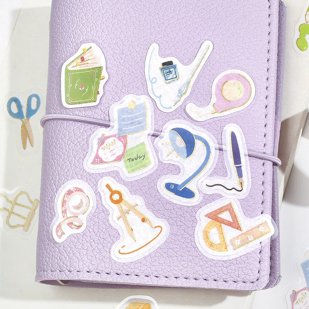 BGM Ippai Flake Stickers - Full of Stationery!