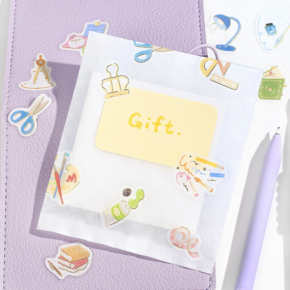 BGM Ippai Flake Stickers - Full of Stationery!