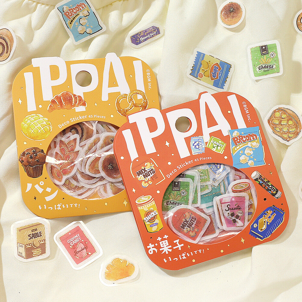 BGM Ippai Flake Stickers - Vol 2 - Lots of Bread!