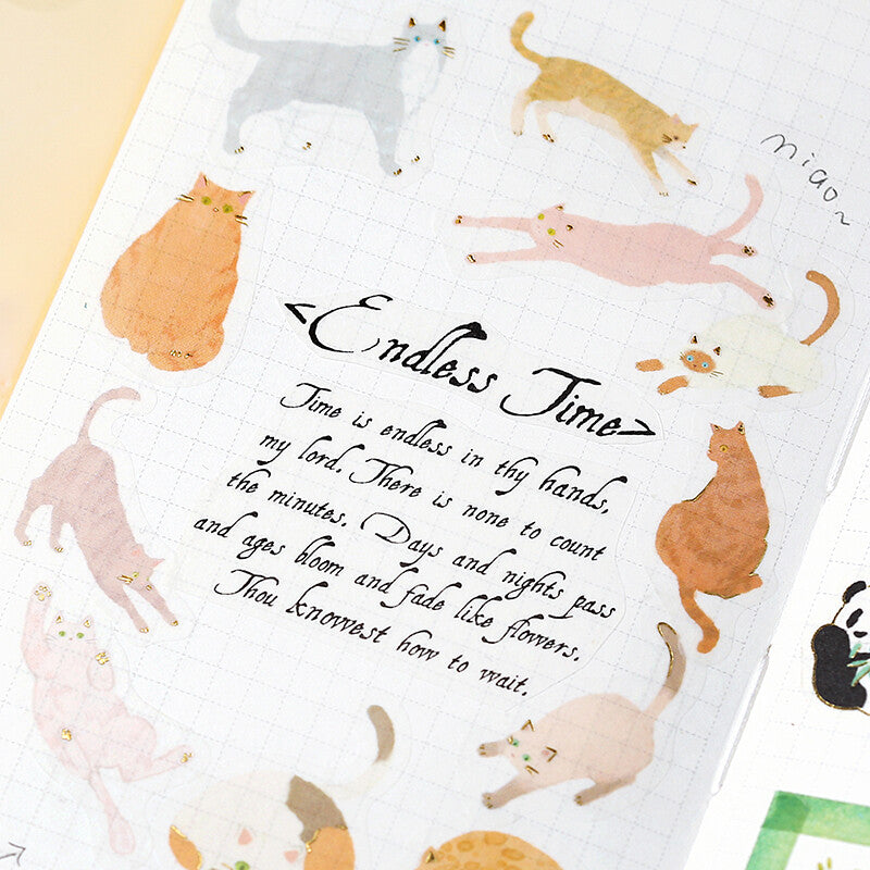 BGM Ippai Flake Stickers - Vol 1 - Full of Cats!