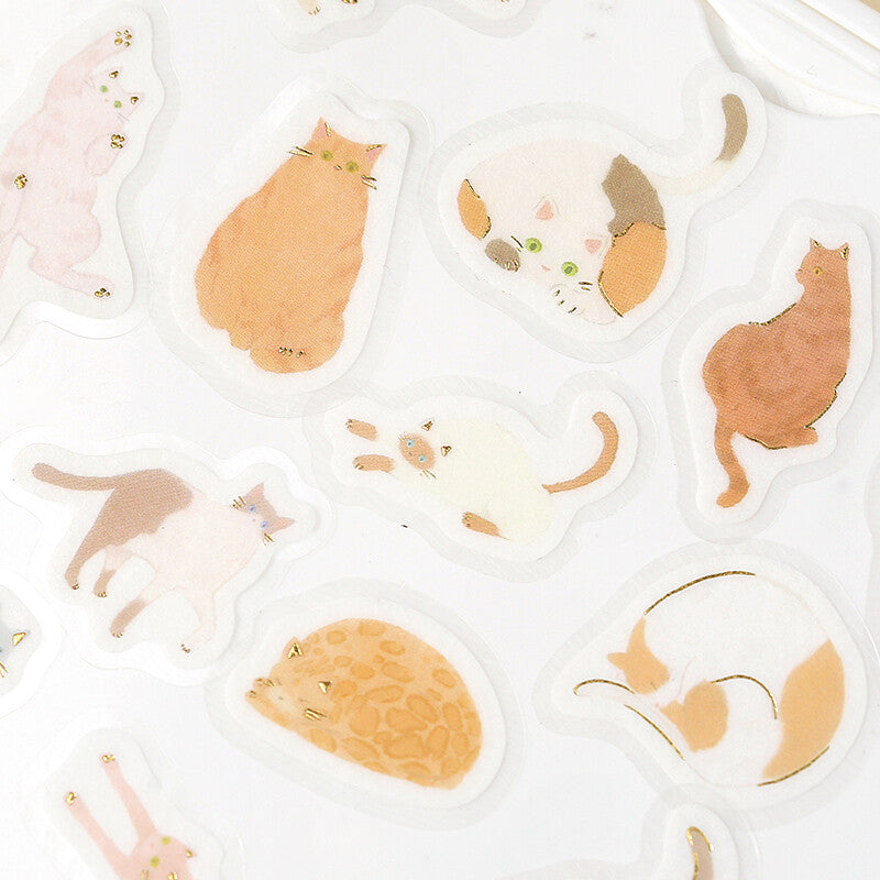BGM Ippai Flake Stickers - Vol 1 - Full of Cats!