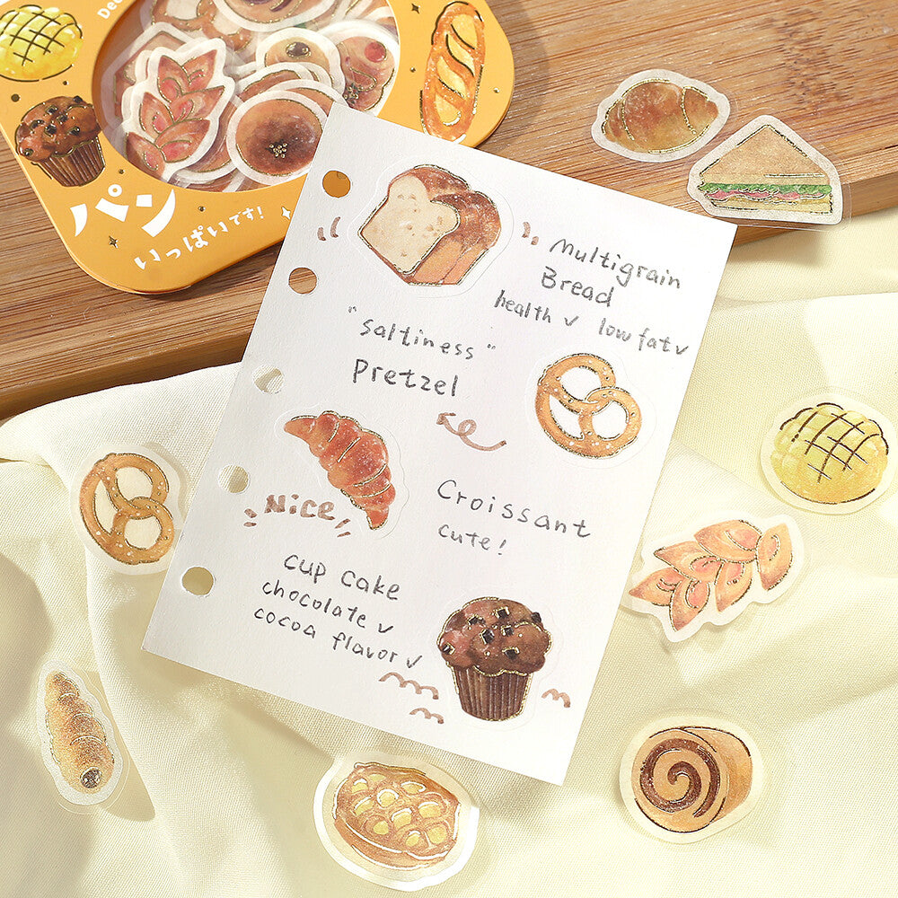 BGM Ippai Flake Stickers - Vol 2 - Lots of Bread!