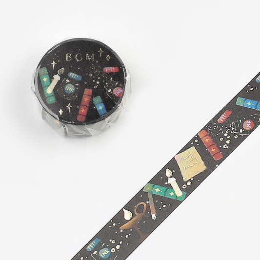 BGM Washi Tape - Life Series - Library