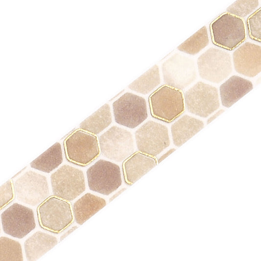 BGM - 15mm Washi Tape - Life Series - Grand Honeycomb