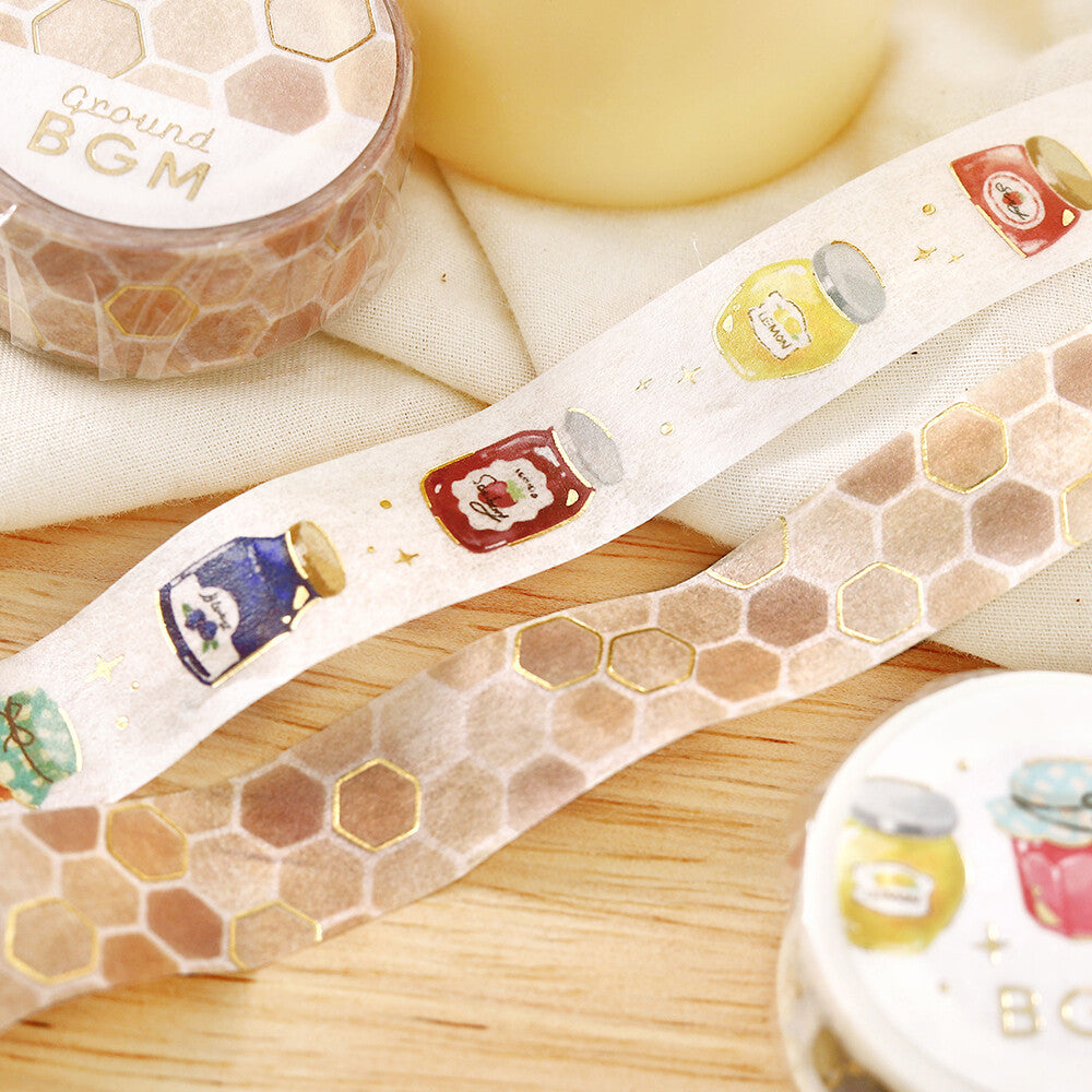 BGM - 15mm Washi Tape - Life Series - Grand Honeycomb