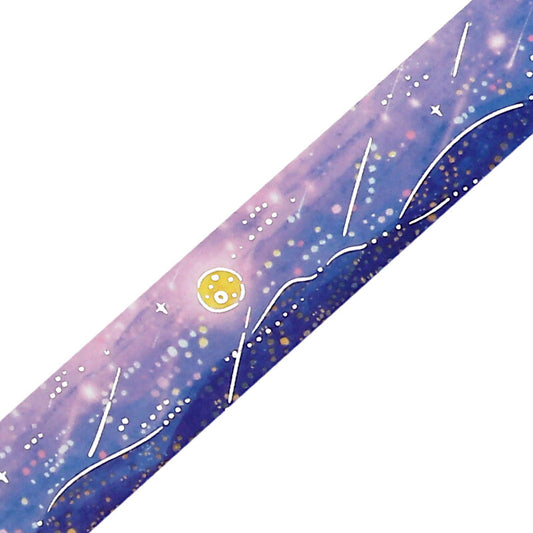 BGM Washi Tape - Night of Shooting Stars - Shooting Stars