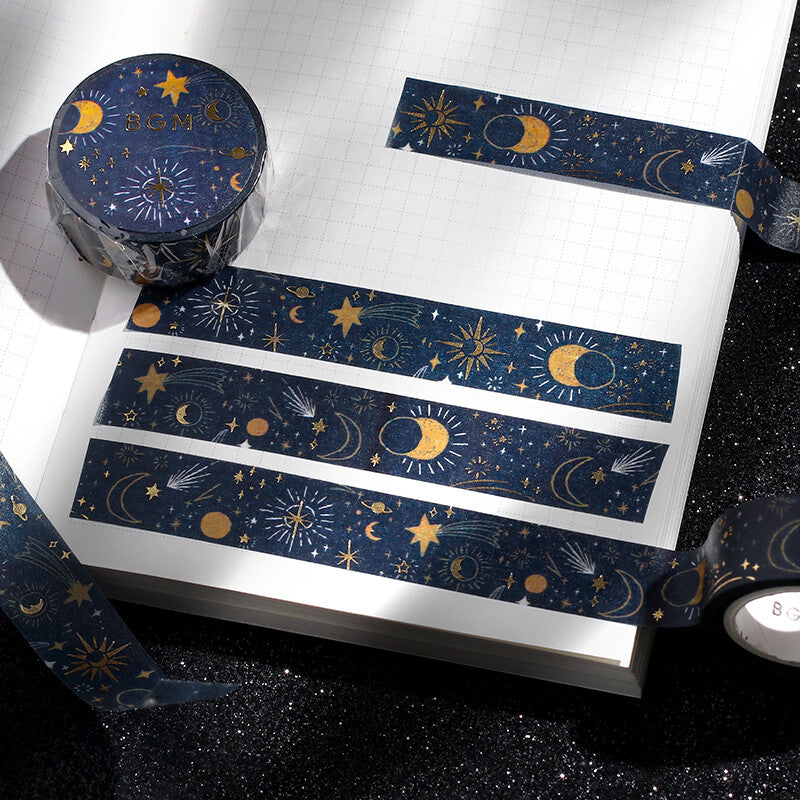 BGM Washi Tape - Life Series - On a Starry Night