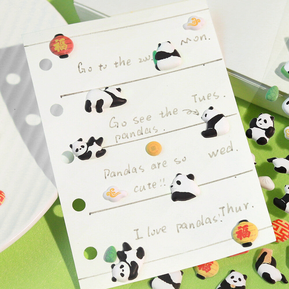BGM Planner Stickers - Muni-Muni Seal - Mini Panda