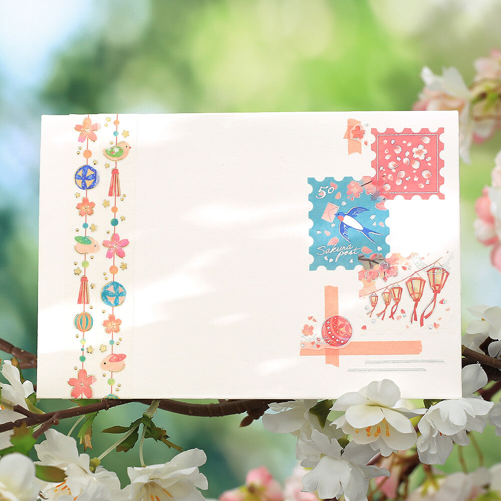 BGM - Sakura Limited Edition Flake Stickers - Sakura Post