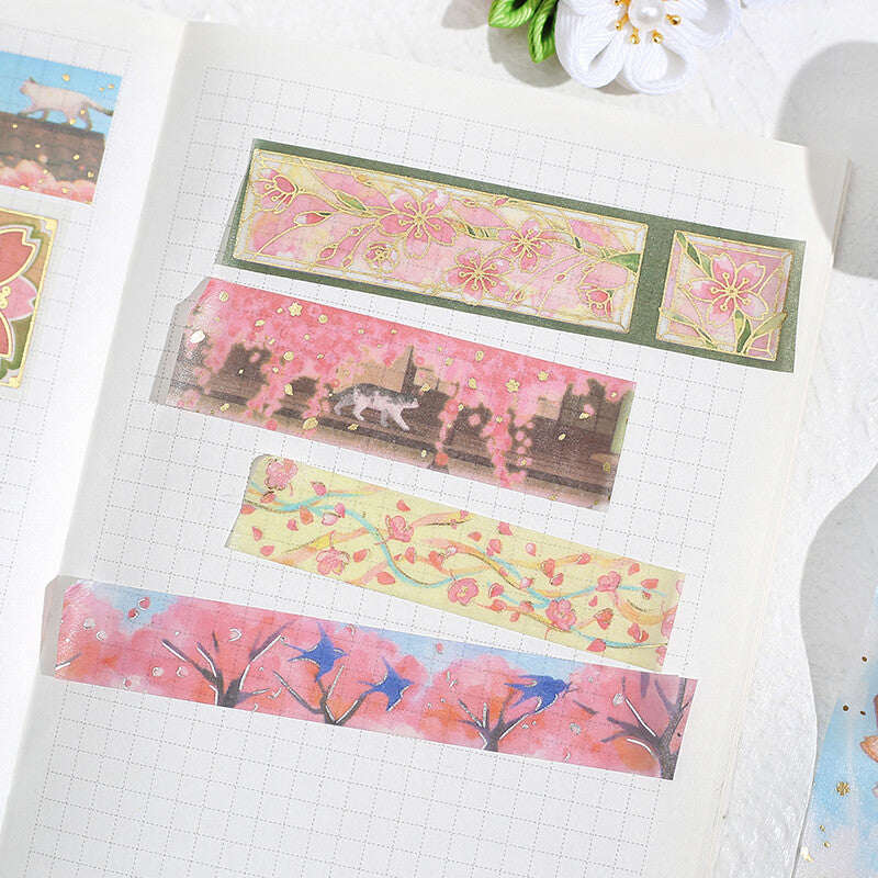 BGM Washi Tape - Sakura Limited - Spring is Coming