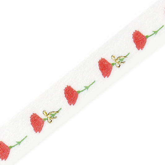 BGM Slim Washi Tape - Flower to Give