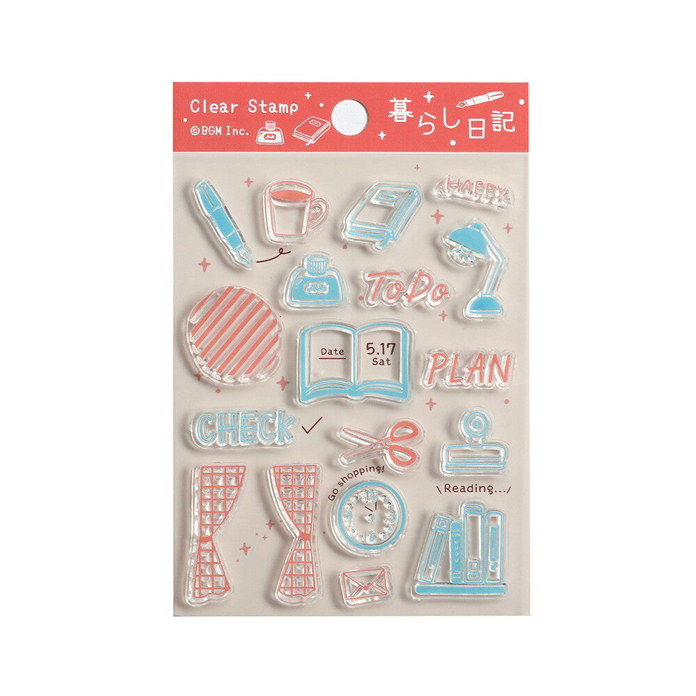 BGM - Clear Stamps - Daily Life (Diary)