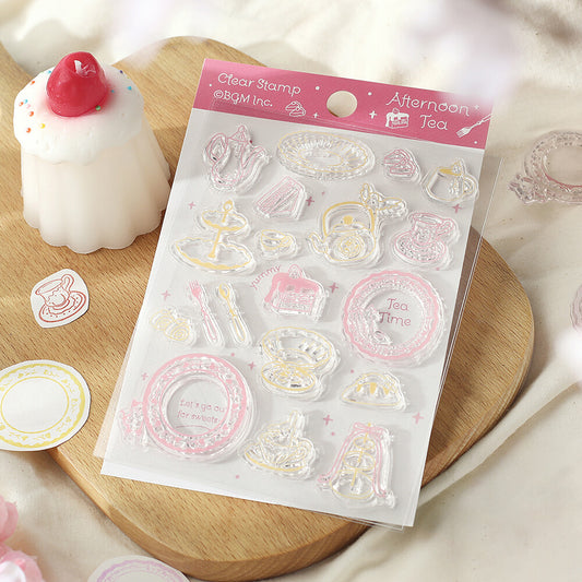 BGM - Clear Stamps - Afternoon Tea