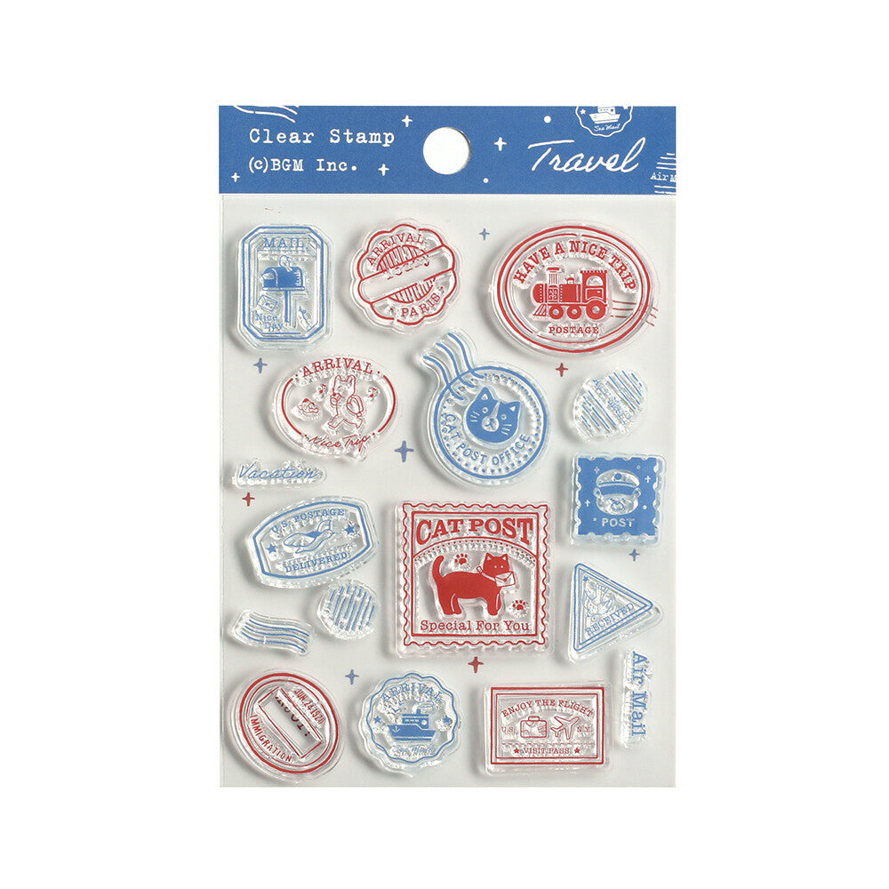 BGM - Clear Stamps - Travel