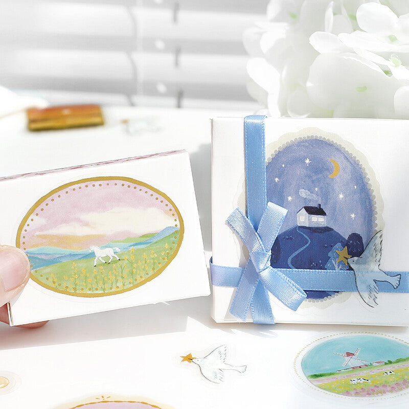 BGM Clear Seal Stickers - Brooch - Landscape