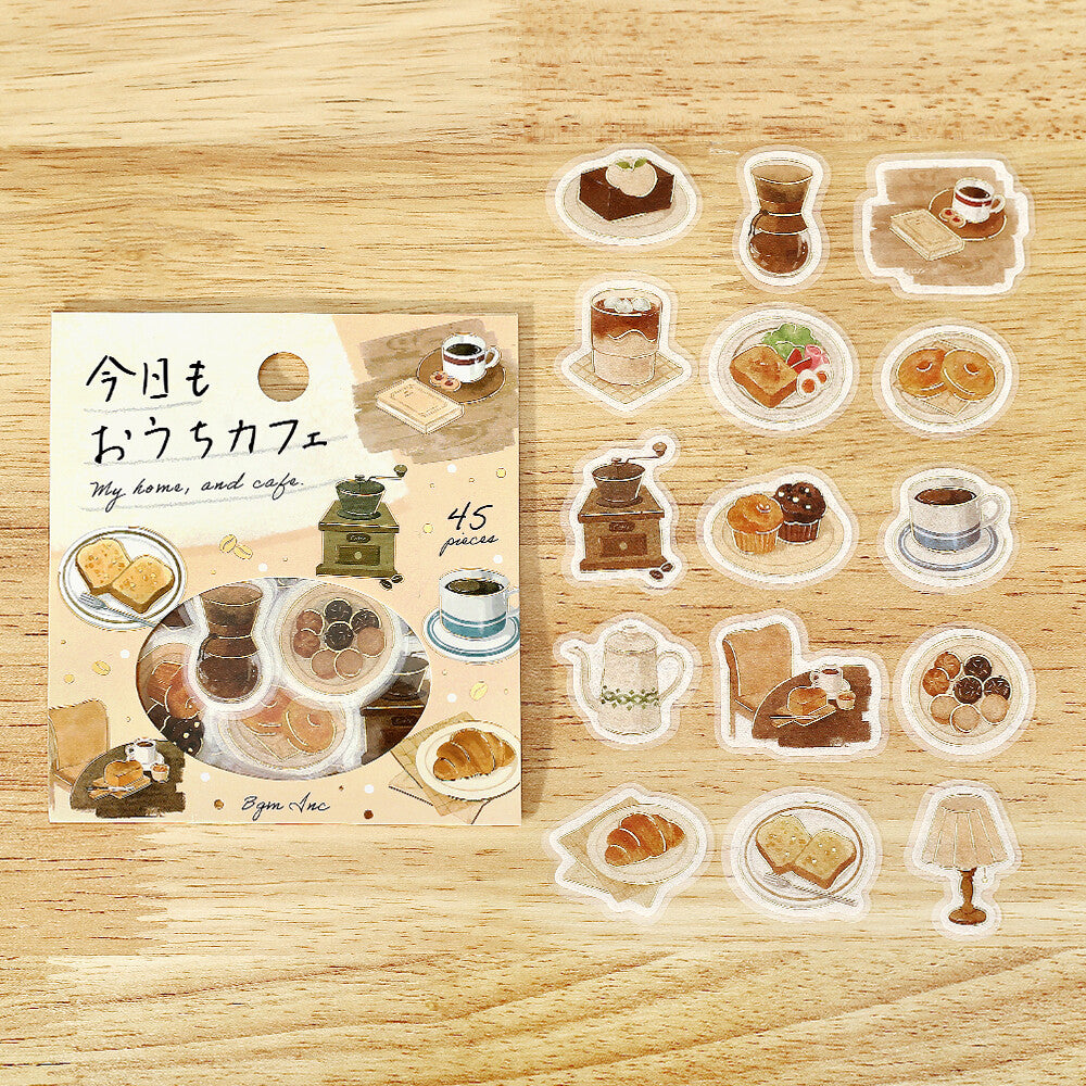 BGM - Flake Stickers - Today's Cafe - Home Cafe