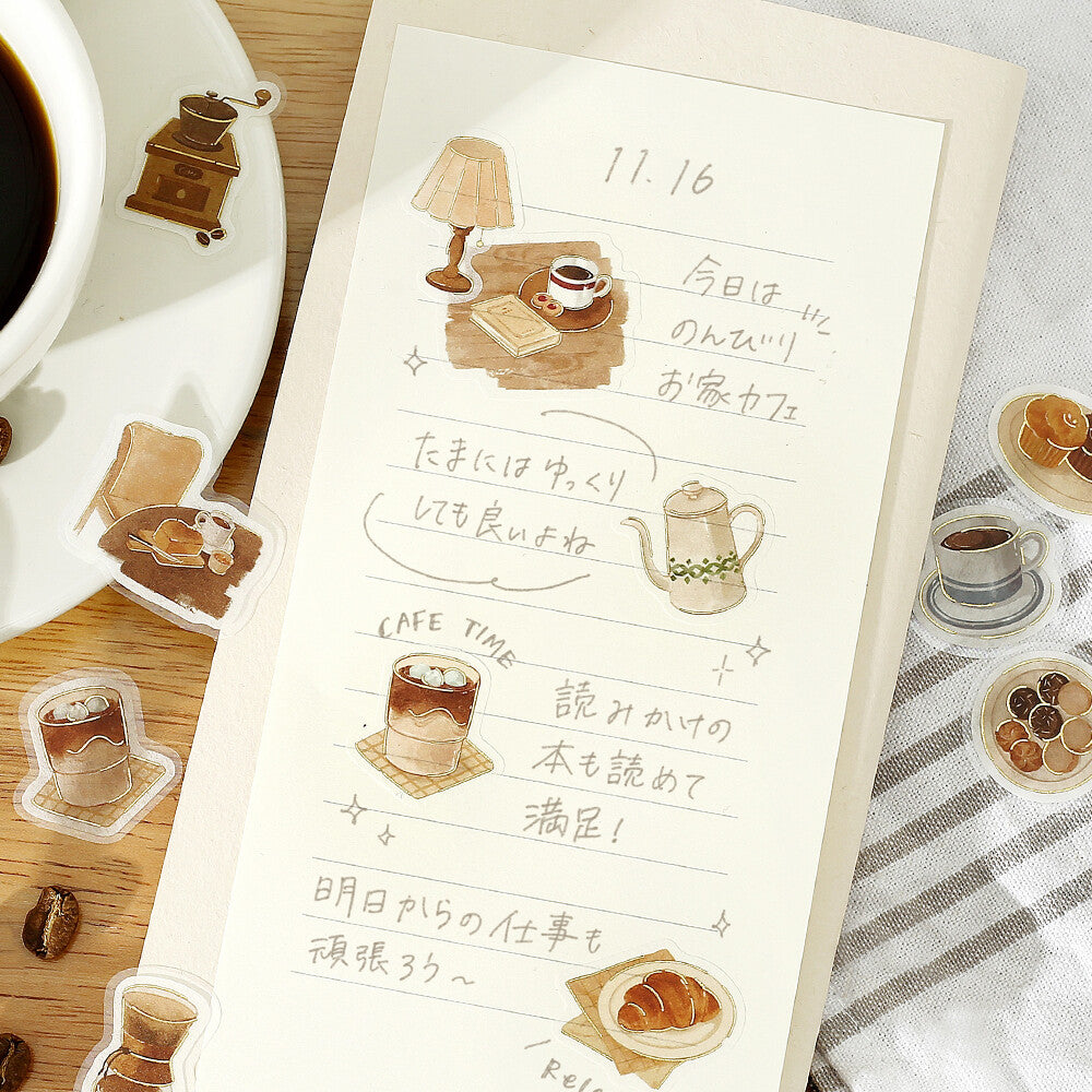 BGM - Flake Stickers - Today's Cafe - Home Cafe