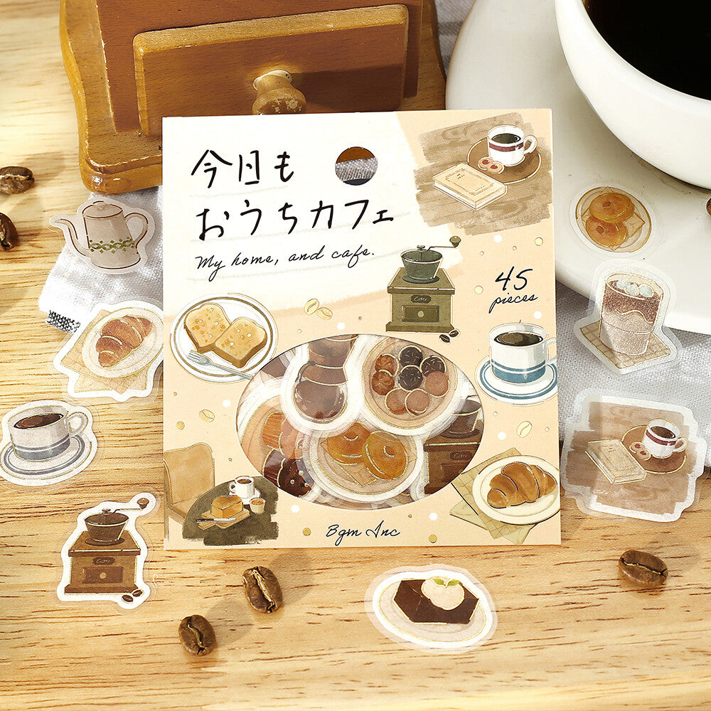 BGM - Flake Stickers - Today's Cafe - Home Cafe