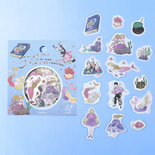 BGM Fairy Tale Flake Stickers - The Little Mermaid