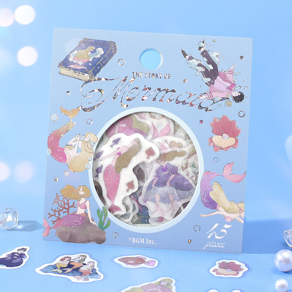 BGM Fairy Tale Flake Stickers - The Little Mermaid