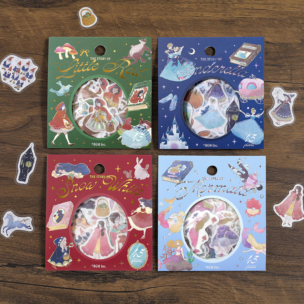 BGM Fairy Tale Flake Stickers - The Little Mermaid
