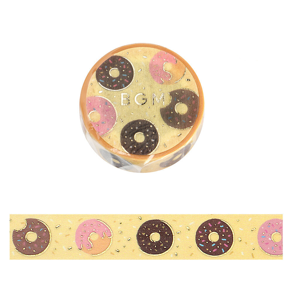 BGM Washi Tape - Life Series - Afternoon Donut