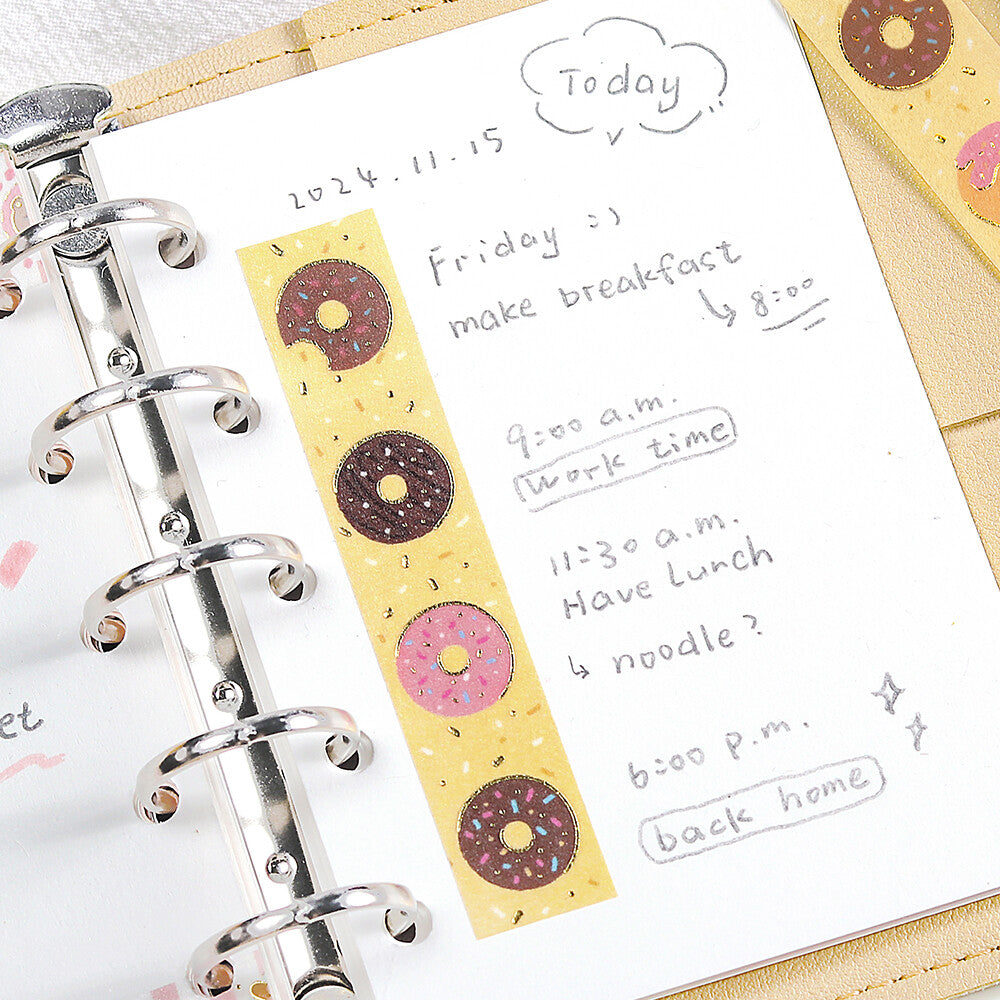 BGM Washi Tape - Life Series - Afternoon Donut