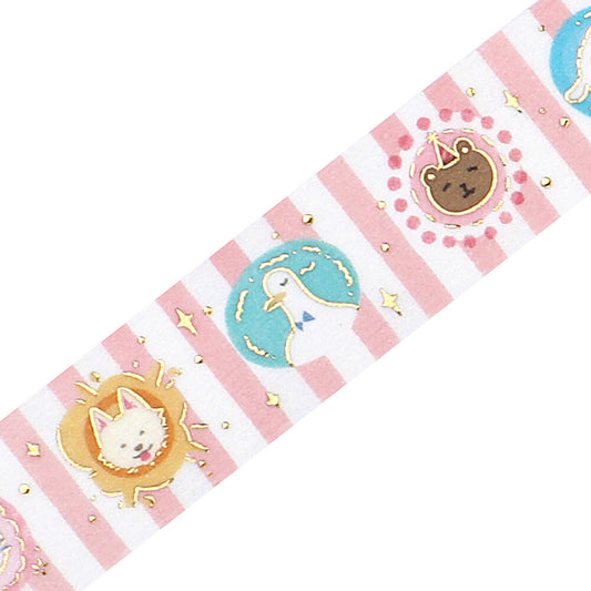 BGM Washi Tape - Life Series - Animal Town
