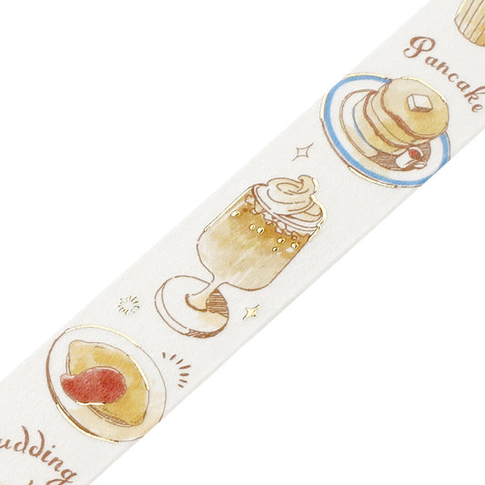 BGM Washi Tape - Travel Cafe Diary - Honey