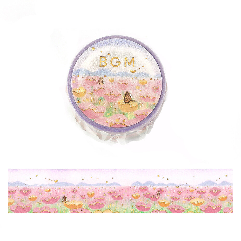 BGM Washi Tape - Dreamscape - Flower Garden