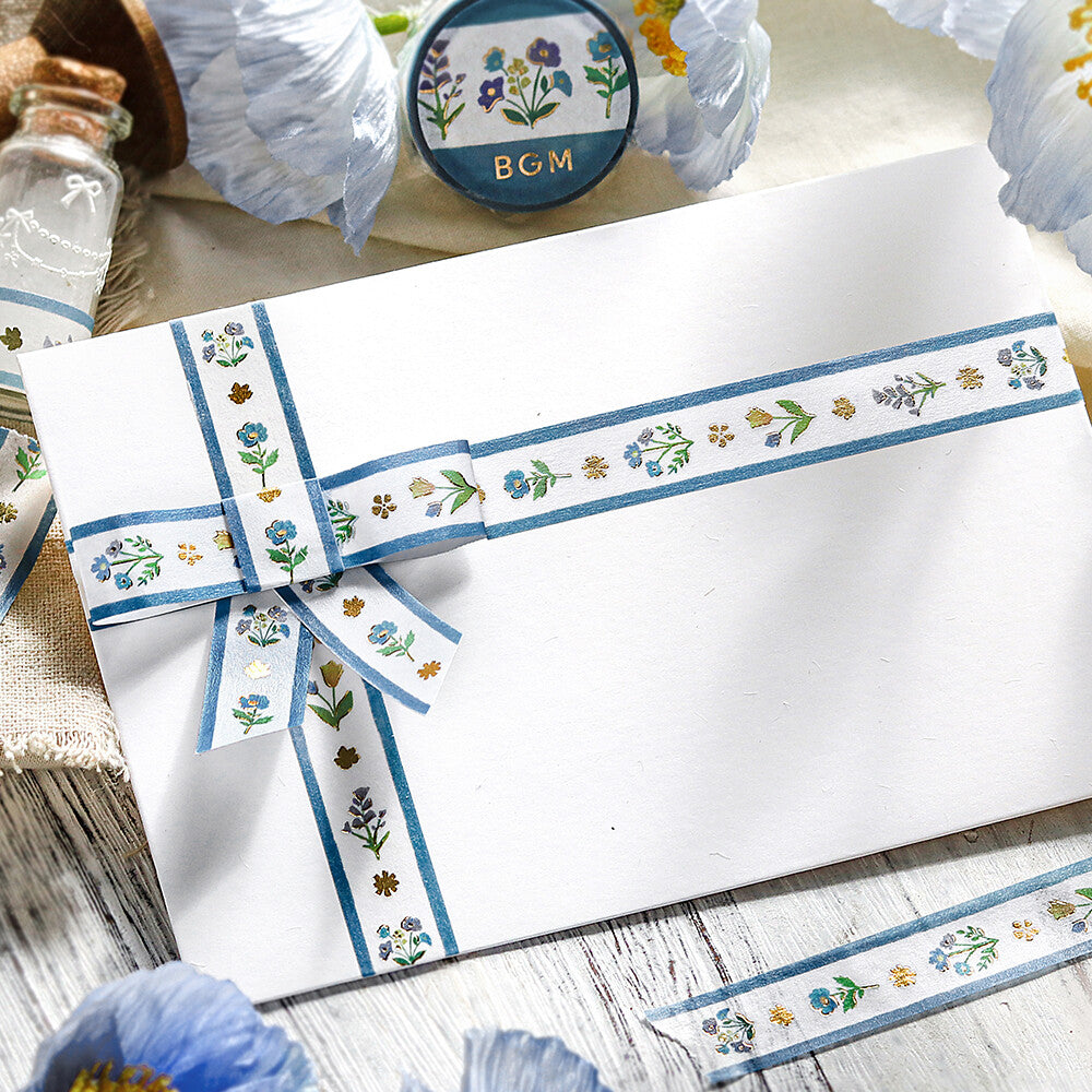 BGM Washi Tape - Life Series - Flower Ribboon